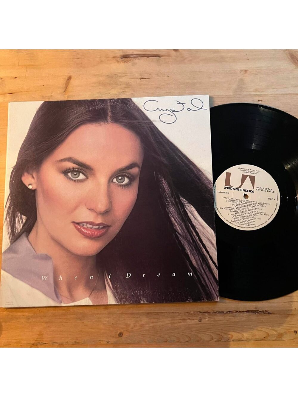 Crystal Gayle - When I Dream 33rpm VG+ VR18